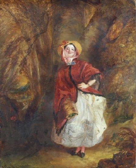 William Powell Frith Dolly Varden by William Powell Frith oil painting image